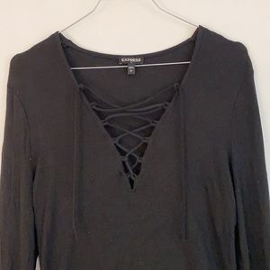 Express criss cross top